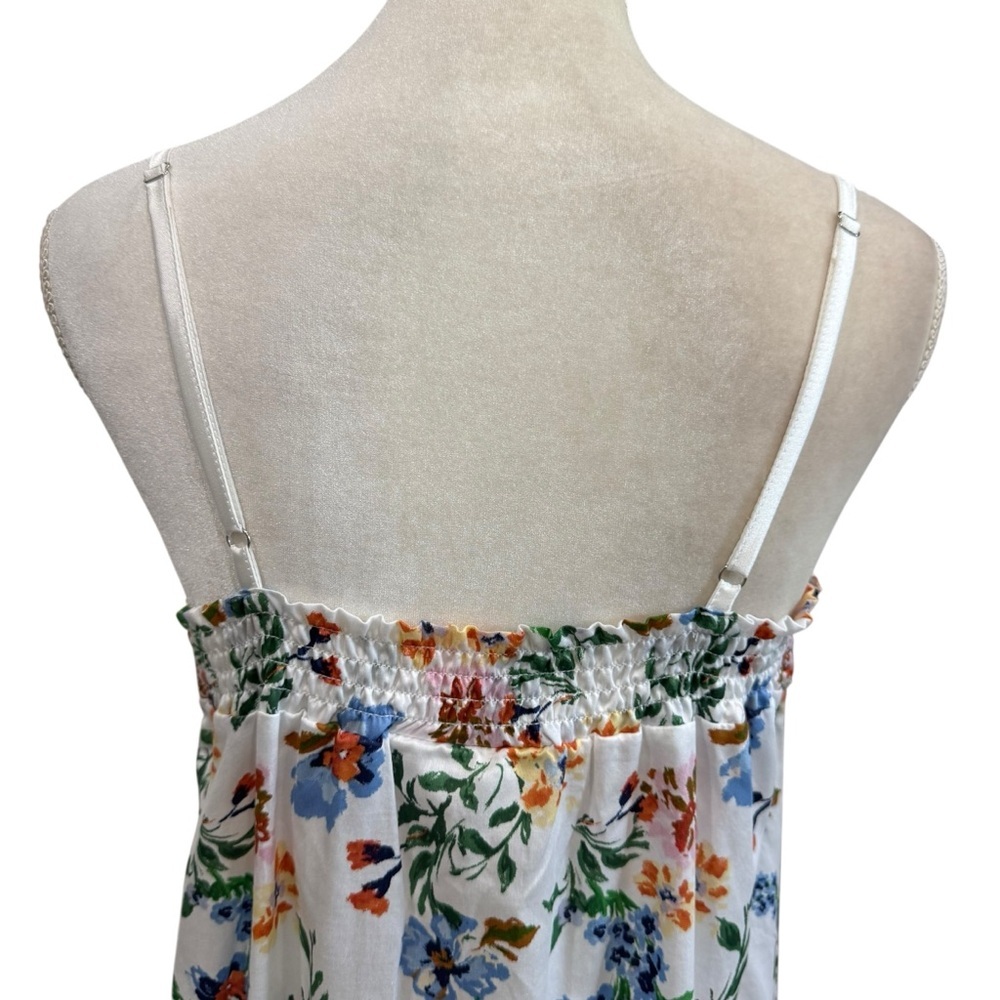 Papinelle Harper Lace Front Cotton Nightie Nightgown White Floral NWT $89 - Picture 5 of 16